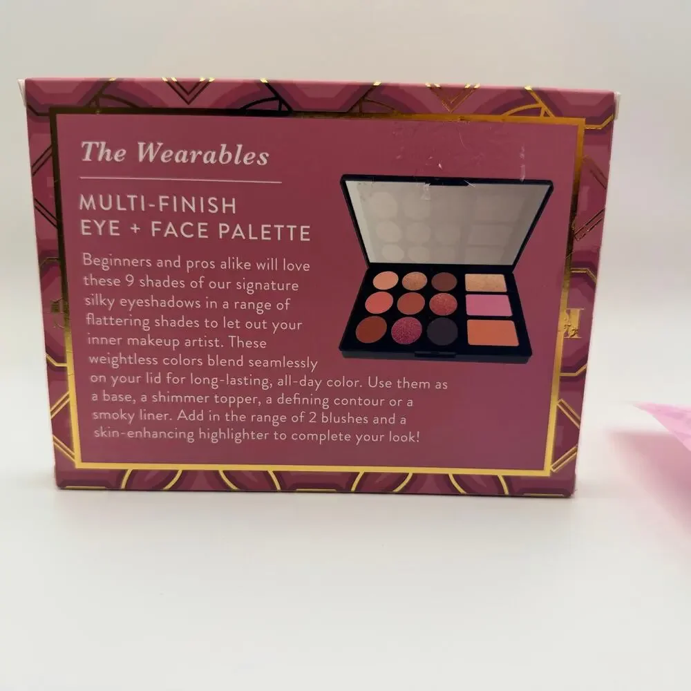 Laura Geller Wearables Palette & 2 Piece Brush Set Gift Bundle